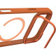 Θήκη iPhone 17 Pro Prodigee KickIt Διάφανη Ανθεκτική με MagSafe & KickStand - Orange (IPH17P-6.3-KICK-ORG)