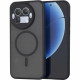 Θήκη Realme GT 8 Pro Spacecase Hybrid MagSafe Σκληρή Ημιδιάφανη με MagSafe - Black (5905719138783)