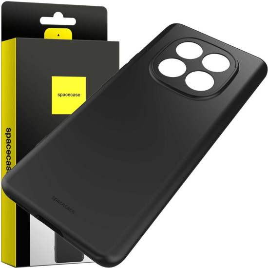 Θήκη Xiaomi Redmi Note 15 / Poco M8 Spacecase Silicone Case Σιλικόνης - Black (5905719138844)