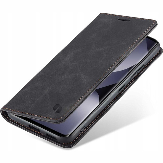 Θήκη Xiaomi Redmi Note 15 / Poco M8 Spacecase Wallet Πορτοφόλι - Black (5905719138998)