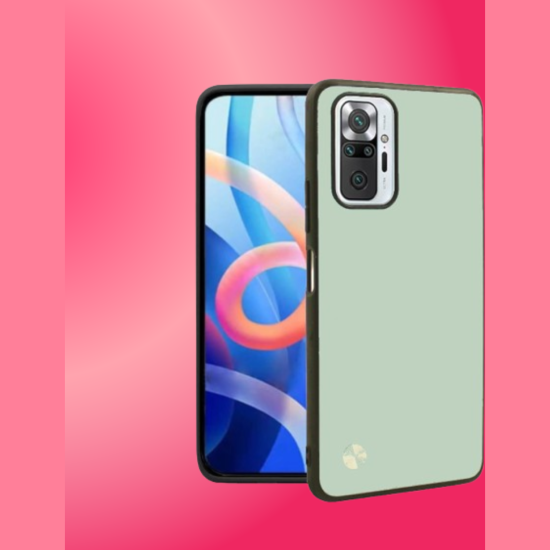 Θήκη Xiaomi Redmi Note 10 Pro Bodycell Vegan Cover Σκληρή - Light Green (5206015077517)