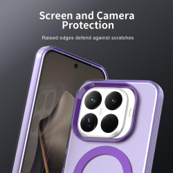 Θήκη Xiaomi 15T Pro Techsuit CandyCase Σκληρή Ημιδιάφανη με MagSafe - Purple (5949419344709)