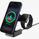 Ασύρματος Φορτιστής Spigen EF323MQ Essential MagFit Μαγνητική Βάση MagSafe / Qi2.2 για Smartphone 25W / EarBuds 5W / Apple & Galaxy Watch 2.5W με Καλώδιο Type-C 200 cm - Black (ACH10398)