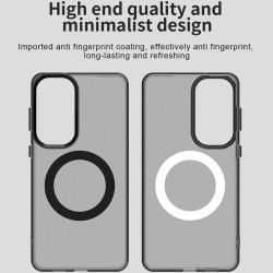 Θήκη Samsung Galaxy S26 Plus Techsuit CandyCase Σκληρή Ημιδιάφανη με MagSafe - Black (5949419341661)