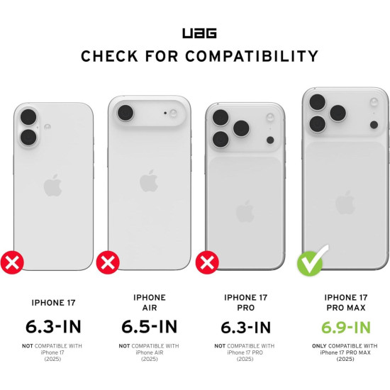 Θήκη iPhone 17 Pro Max UAG Civilian Ανθεκτική με MagSafe - Orange (114546119797)