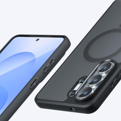 Θήκη Samsung Galaxy S26 Ultra Techsuit PureFrost Σκληρή Ημιδιάφανη με MagSafe - Frosted Black (5949419342057)