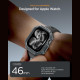 Θήκη Apple Watch 11 / 10 46mm Spigen Rugged Armor 2 Ανθεκτική Σιλικόνης - Dark Gray (ACS10500)