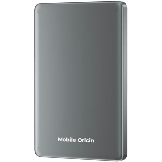 PowerBank Mobile Origin PB4 με Ασύρματη Φόρτιση MagSafe 15W & 1 x Θύρα Type-C 20W 5.000mAh - Space Grey (MO-MSP-PB4)