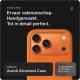Θήκη iPhone 17 Pro Rosso Avanti Back Cover από Premium Alcantara με MagSafe - Orange (8719246549465)