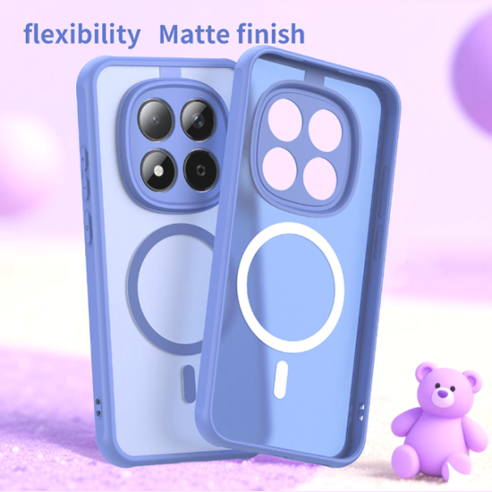 Θήκη Xiaomi Redmi Note 15 Pro 5G Techsuit HaloFrost II MagSafe Σκληρή Ημιδιάφανη με MagSafe - Sky Blue (5949419358171)