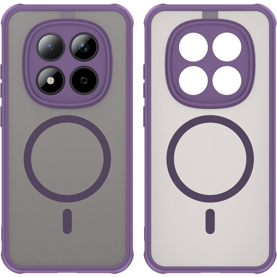 Θήκη Xiaomi Redmi Note 15 Pro 5G Techsuit HaloFrost II MagSafe Σκληρή Ημιδιάφανη με MagSafe - Purple (5949419358140)