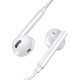 Handsfree Ακουστικά Mcdodo Element Series Wired Earphone Ενσύρματα με 3.5mm Jack - White (HP-6080)
