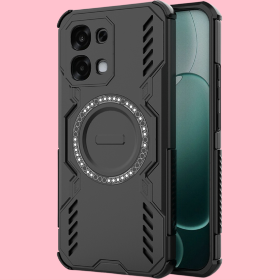 Θήκη Oppo A6 Pro Techsuit ArmorMag Ανθεκτική Σκληρή με MagSafe - Black (5949419354821)