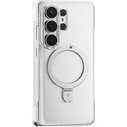 Θήκη Samsung Galaxy S26 Ultra Torras Ostand Q1 Slim Διάφανη Σκληρή με MagSafe & KickStand - Clear (6938075647223)