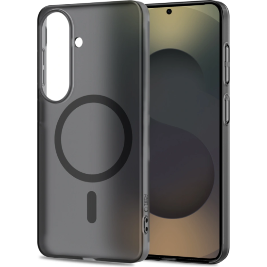 Θήκη Samsung Galaxy S26 Tech-Protect MagSlim Σκληρή Ημιδιάφανη με MagSafe - Matte / Black (5906302390533)