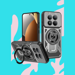 Θήκη Xiaomi Redmi Note 15 Pro Plus / Poco M8 Pro Techsuit RuggedCam Ανθεκτική με KickStand & MagSafe - Gray (5949419357761)
