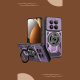 Θήκη Xiaomi Redmi Note 15 Pro Plus / Poco M8 Pro Techsuit RuggedCam Ανθεκτική με KickStand & MagSafe - Purple (5949419357754)