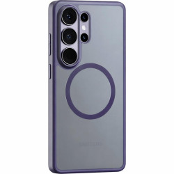 Θήκη Samsung Galaxy S26 Ultra Torras Guardian Mag Ημιδιάφανη Ανθεκτική με MagSafe - Dark Purple (6938075649562)