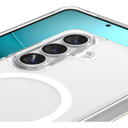 Θήκη Samsung Galaxy S26 Plus Spigen Ultra Hybrid MagFit Ανθεκτική Σκληρή με MagSafe - Clear / White (ACS10709)