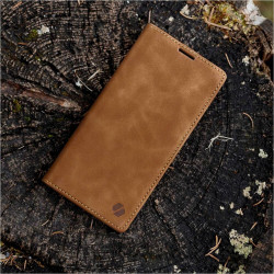 Θήκη Samsung Galaxy S26 Ultra Spacecase Wallet Πορτοφόλι - Light Brown (5905719139926)