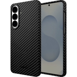 Θήκη Samsung Galaxy S26 Nekit Fiber Σκληρή με MagSafe Aramid Fiber 1mm 1500D Kevlar - Black (8719246543036)