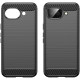 Θήκη Google Pixel 10a Techsuit Carbon Silicone Σιλικόνης - Black (5949419354852)