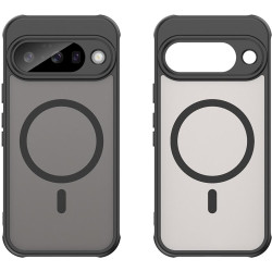 Θήκη Google Pixel 10 Techsuit HaloFrost II MagSafe Σκληρή Ημιδιάφανη με MagSafe - Black (5949419295810)