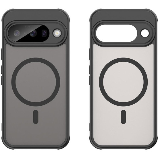 Θήκη Google Pixel 10 Techsuit HaloFrost II MagSafe Σκληρή Ημιδιάφανη με MagSafe - Black (5949419295810)