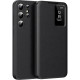 Θήκη Samsung Galaxy S23 Ultra Techsuit SmartView Series Flip με Ενεργό Πορτάκι - Black (5949419303539)