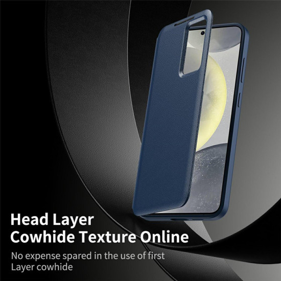 Θήκη Samsung Galaxy S26 Ultra Techsuit SmartView Series Flip με Ενεργό Πορτάκι - Blue (5949419350526)