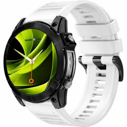 Λουράκι Garmin Watch 26mm Mobile Origin Easy Strap ES2 Quick Fit Σιλικόνης - White (MO-ESS-26-WHT)