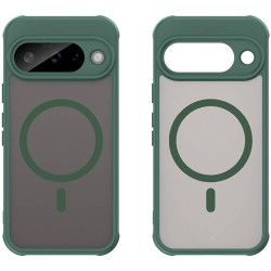 Θήκη Google Pixel 10 Techsuit HaloFrost II MagSafe Σκληρή Ημιδιάφανη με MagSafe - Green (5949419295803)