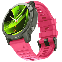 Λουράκι Garmin Watch 22mm Mobile Origin Easy Strap ES2 Quick Fit Σιλικόνης - Pink (MO-ESS-22-PNK)