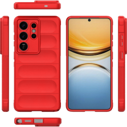 Θήκη Samsung Galaxy S26 Ultra Techsuit Magic Shield Σιλικόνης - Red (5949419342521)