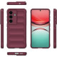 Θήκη Samsung Galaxy S26 Techsuit Magic Shield Σιλικόνης - Bordeaux (5949419342569)