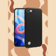 Θήκη iPhone SE 2022 / 2020 / 8 / 7 Bodycell Vegan Cover Σκληρή - Black (5206015076091)