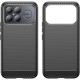 Θήκη Xiaomi Poco F8 Ultra Techsuit Carbon Silicone Σιλικόνης - Black (5949419350496)