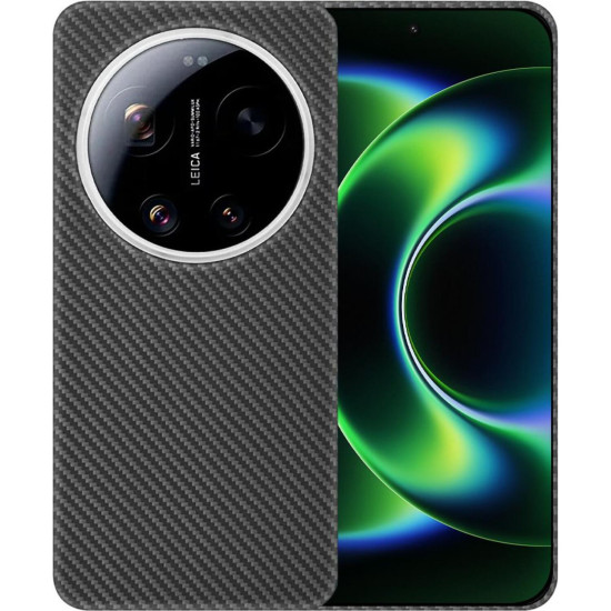 Θήκη Xiaomi 17 Ultra Techsuit Aramid Fiber Σκληρή με MagSafe 1mm 600D Kevlar - Black (5949419361980)