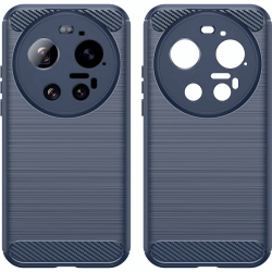 Θήκη Xiaomi 17 Ultra Techsuit Carbon Silicone Σιλικόνης - Blue (5949419361799)