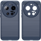 Θήκη Xiaomi 17 Ultra Techsuit Carbon Silicone Σιλικόνης - Blue (5949419361799)