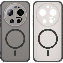 Θήκη Xiaomi 17 Ultra Techsuit HaloFrost II MagSafe Σκληρή Ημιδιάφανη με MagSafe - Black (5949419361775)