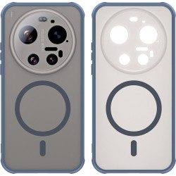 Θήκη Xiaomi 17 Ultra Techsuit HaloFrost II MagSafe Σκληρή Ημιδιάφανη με MagSafe - Navy Blue (5949419361768)