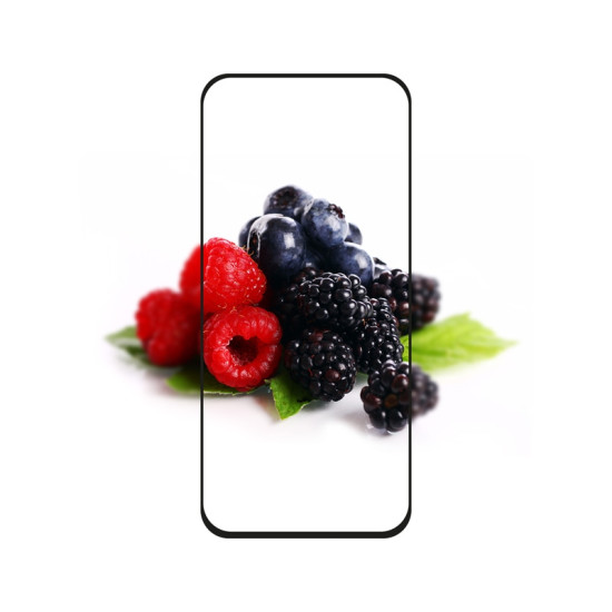 Crong 3D Armor Glass Full Glue - Fullface Tempered Glass Αντιχαρακτικό Γυαλί Οθόνης Xiaomi Mi 11 - Black (CRG-3DAG-XM11)