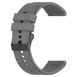Techsuit Watchband W026 - Λουράκι Σιλικόνης (22mm) - Huawei Watch GT 2 46mm / GT 2 Pro / GT 3 Pro 46mm / Ultimate / Xiaomi Watch S1 - Gray (5949419079434)
