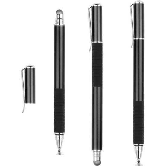 Γραφίδα Tech-Protect Stylus Pen Αφής για Smartphone / Tablet - Black (5906735410952)