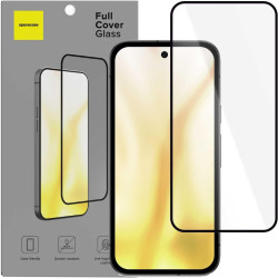 Tempered Glass Google Pixel 10a Spacecase Full Cover Glass Full Face Αντιχαρακτικό Γυαλί Προστασίας Οθόνης - Black (5905719140014)