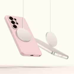 Θήκη Samsung Galaxy S26 Ultra Tech-Protect Silicone MagSafe Σιλικόνης με MagSafe - Pink Pearl (5906302390298)