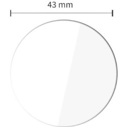 Tempered Glass Amazfit T-Rex Ultra 2 51mm Tech-Protect Glass Fit+ Αντιχαρακτικό Γυαλί Προστασίας Οθόνης 2 Τεμάχια - Clear (5906302339808)
