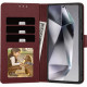 Θήκη Samsung Galaxy A17 / A26 Tech-Protect Wallet Πορτοφόλι - Mulberry (5906302332465)