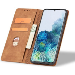 Θήκη Samsung Galaxy A37 Bodycell Book Case Πορτοφόλι - Brown (5206015086021)